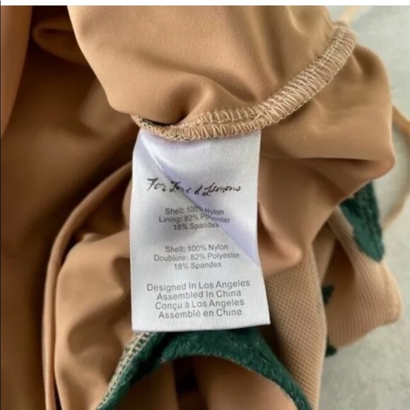 For Love & Lemons Temecula Bodysuit Green - Picture 4 of 6